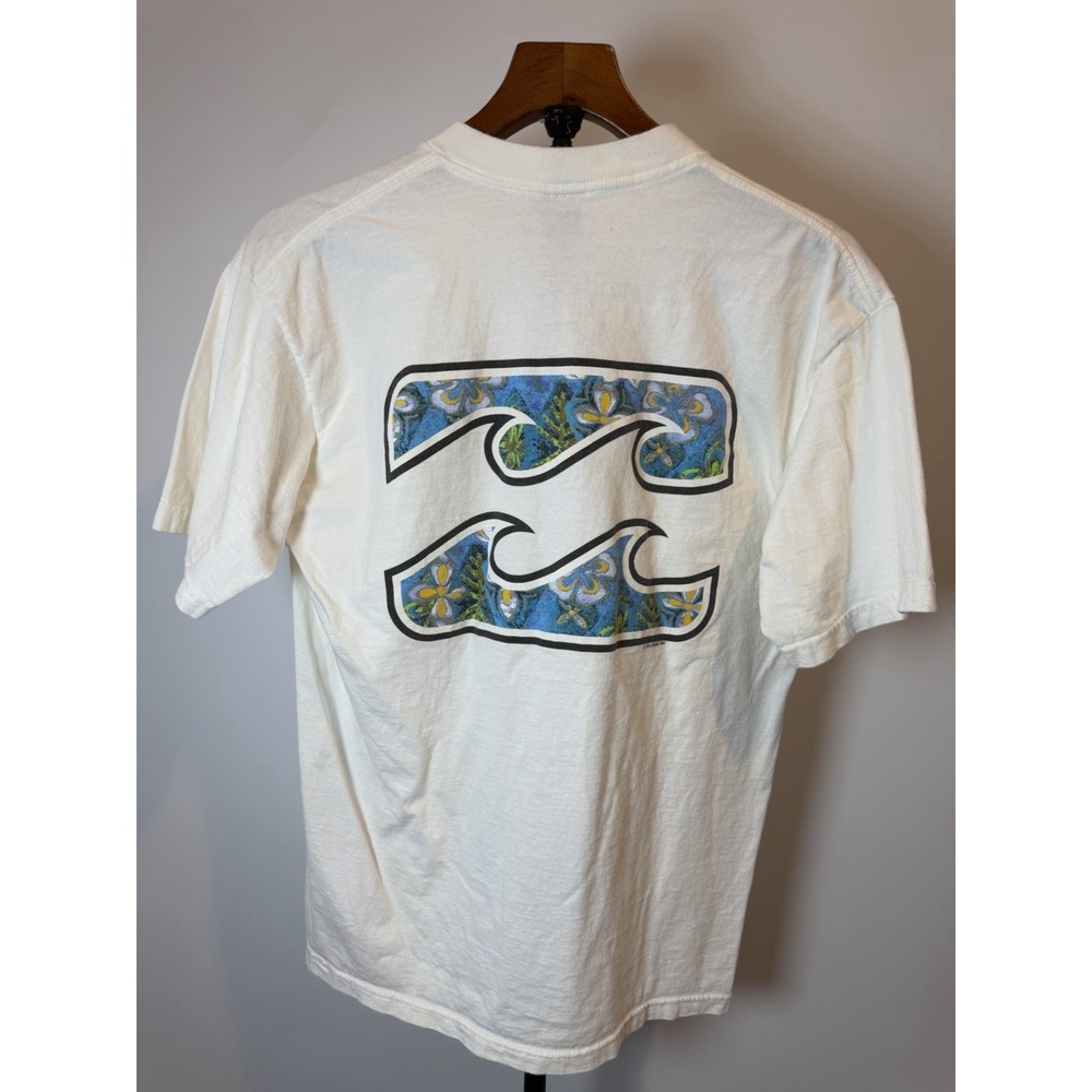 Vintage Billabong Vintage Surf 1997 Shirt Large Surf Skate Grunge Y2K White